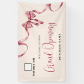 Begrüßungsbanner für das Logo "Grand Opening Ribbo Banner (Vertikal)