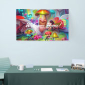 Begrüßungsbanner für Zuhause, speziell für Vinyl B Banner (Messeveranstaltung)