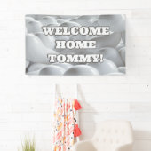 Begrüßungsbanner für Zuhause, speziell für Vinyl B Banner (Insitu)