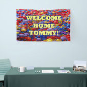 Begrüßungsbanner für Zuhause, speziell für Vinyl B Banner (Messeveranstaltung)