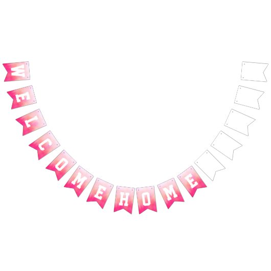 Begrüßungsbanner für Zuhause Wimpelkette (Alle)