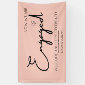 Begrüßungsbanner-Rose der Teilnehmer Banner (Vertikal)