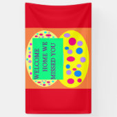 Begrüßungsbanner-Zuhause Banner (Vertikal)