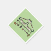 Begrüßungsbarsch Serviette (Ecke)