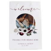 Begrüßungsbeutel für Foto Mittlere Geschenktüte (Vorderseite)