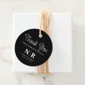 Begrüßungsbeutel oder -körbe für das Hochzeitsmono Geschenkanhänger (Beispiel)