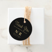 Begrüßungsbeutel oder -körbe für das Hochzeitsmono Geschenkanhänger (Beispiel)