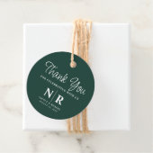 Begrüßungsbeutel oder -körbe für das Hochzeitsmono Geschenkanhänger (Beispiel)