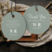 Begrüßungsbeutel oder -körbe für das Hochzeitsmono Geschenkanhänger