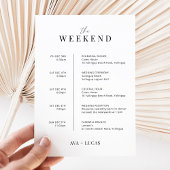 Begrüßungsbeweis mit Orderzeitkarte Einladung