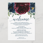 Begrüßungsbrief der Burgunder Marine Programm (Vorderseite)