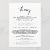 Begrüßungsbrief für die Whimsikkalligrafie Programm (Rückseite)