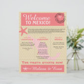 Begrüßungsbrief für Puerto Vallarta Mexiko (Stehend Vorderseite)