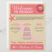 Begrüßungsbrief für Puerto Vallarta Mexiko (Vorne/Hinten)