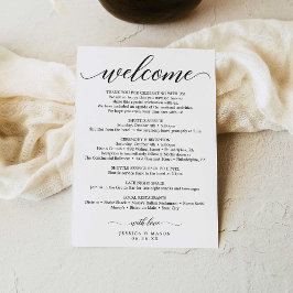 Begrüßungsbrief - Hoteltasche Programm