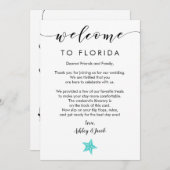 Begrüßungsbrief und Fahrkarte für Starfish Programm (Vorne/Hinten)