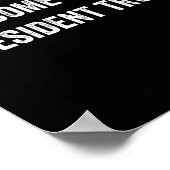 Begrüßungsbyck.. Präsident Trump Wahlen 2024 R Poster (Ecke)