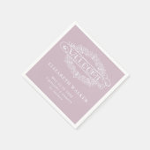 Begrüßungscreme-Party Serviette (Ecke)