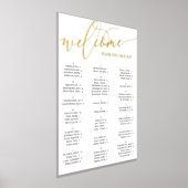 Begrüßungsdiagramm für GoldScript für jedes Ereign Foliendrucke (Ablage )