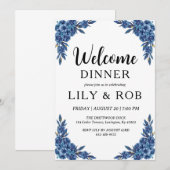Begrüßungsdinner Einladung (Vorne/Hinten)