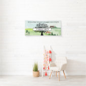 Begrüßungsfarbe der Wiedersehen für die Familienst Banner (Insitu)