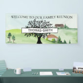 Begrüßungsfarbe der Wiedersehen für die Familienst Banner (Messe)