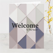 Begrüßungsfarbe für neue Mitarbeiter Karte (Gelbe Blume)