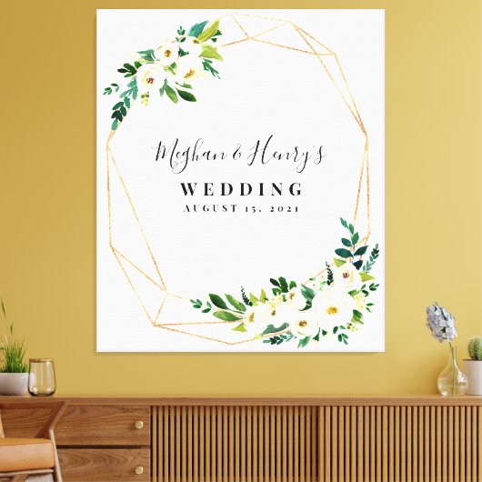 Begrüßungsfeier, Begrüßungszeichen, Leinwand (Insitu (Wohnzimmer))