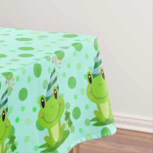 Begrüßungsfeier   Frosch Tischdecke