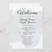 Begrüßungsfeier Programm (Vorne/Hinten)