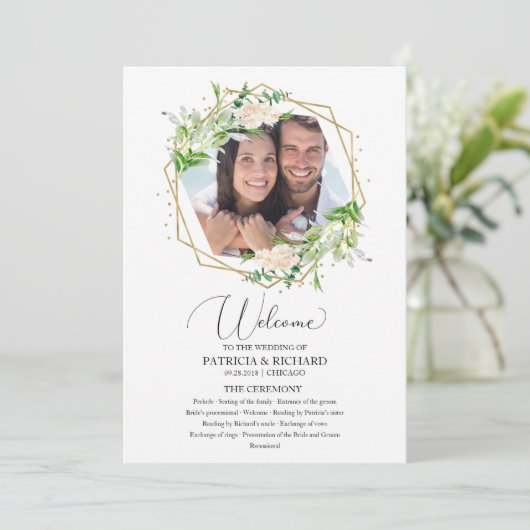 Begrüßungsfeier Programm Grüne (Stehend Vorderseite)