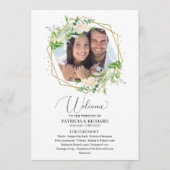 Begrüßungsfeier Programm Grüne (Vorderseite)