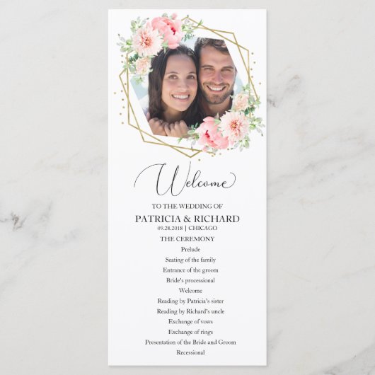 Begrüßungsfeier Programm Grüne 4x9 (Vorderseite)