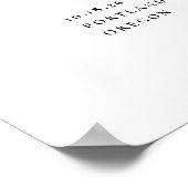 Begrüßungsfeier QR Code-Zeichen Poster (Ecke)