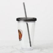 Begrüßungsfiligraner Kürbis Acryltrinkbecher (Links)