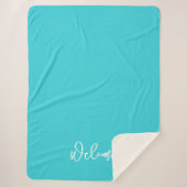 Begrüßungsgast Sherpadecke (Vorderseite)