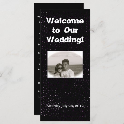 Begrüßungsgedicht Programm (Vorne/Hinten)