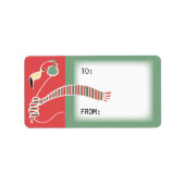 Begrüßungsgeschenk Adressaufkleber (Vorne)