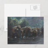 Begrüßungsgewässer 1990 postkarte (Vorne/Hinten)