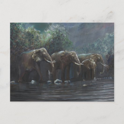 Begrüßungsgewässer 1990 postkarte (Vorderseite)