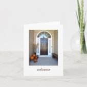 Begrüßungsherbst Karte (Vorderseite)