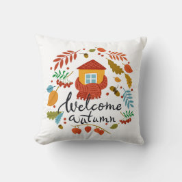 Begrüßungsherbst Kissen