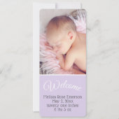 Begrüßungsjung/Begrüßung des Fotos/Babys (Vorderseite)