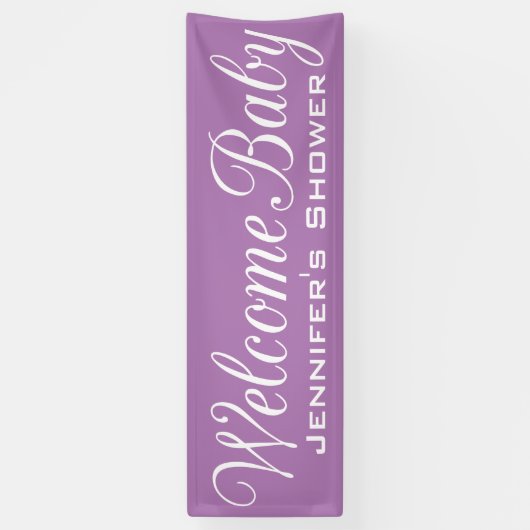 BegrüßungsjungBaby Banner (Vertikal)