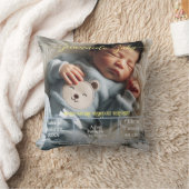 BegrüßungsjungBaby | Benutzerdefiniertes Foto Neug Kissen (Decke)