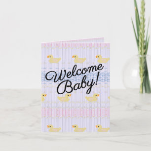 BegrüßungsjungBaby Einladung