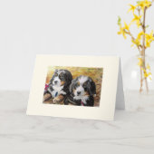 Begrüßungskarte der Berner Nation (leer) Karte (Gelbe Blume)