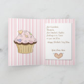 Begrüßungskarte der Mutter Karte (Innenseite)