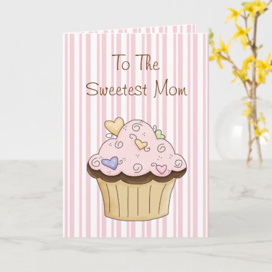 Begrüßungskarte der Mutter Karte (Gelbe Blume)