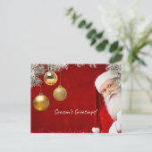 Begrüßungskarte der Saison Postkarte (Stehend Vorderseite)